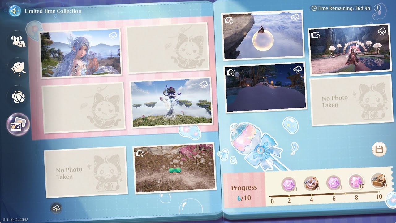 Infinity Nikki 1.5 Rainbow Album Limited-time Collection