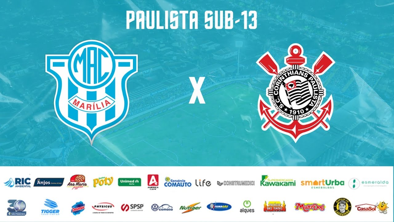 MAC X CORINTHIANS - SUB 13 - AO VIVO E COM IMAGEM