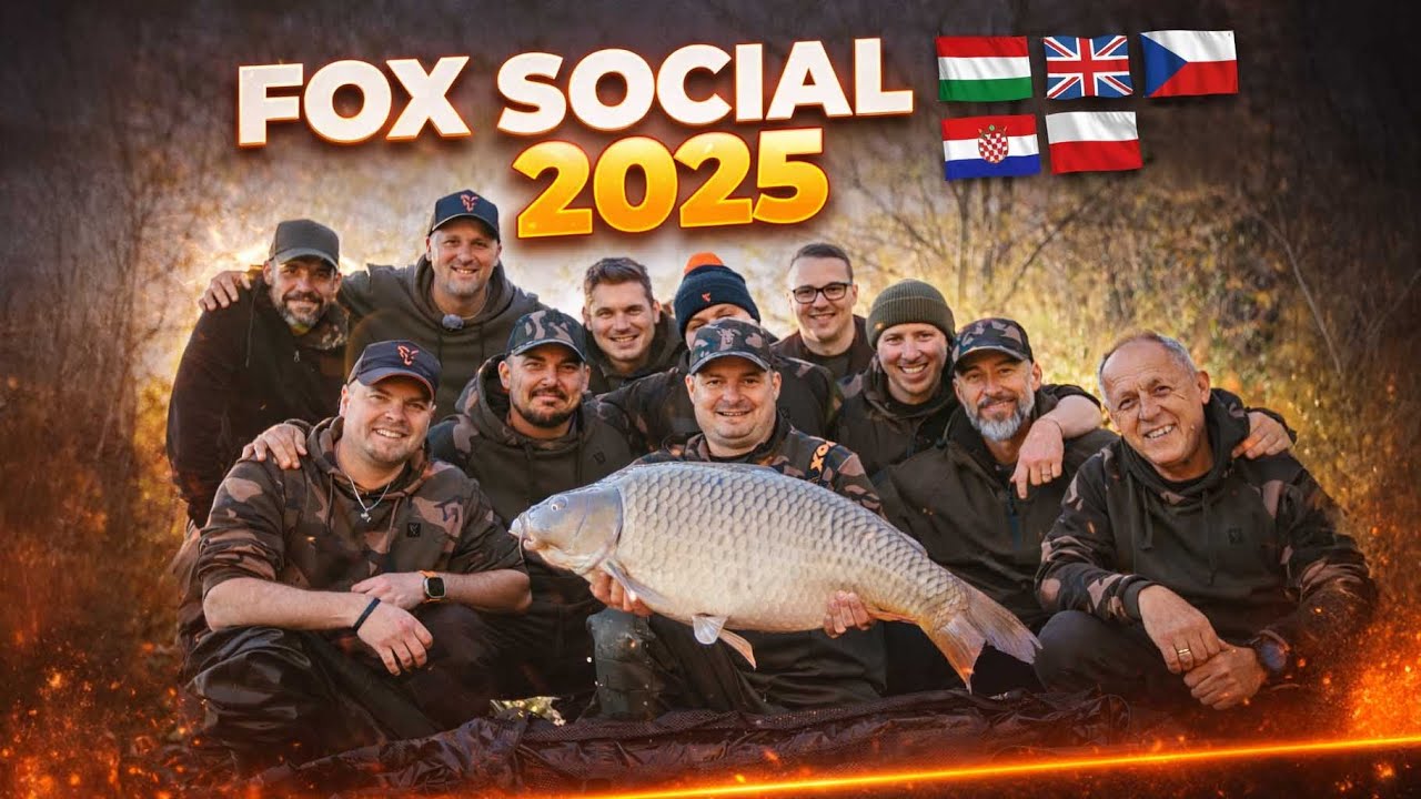 FOX SOCIAL 2025: Ki fogja a legnagyobb pontyot? Nemzetek csatája!
