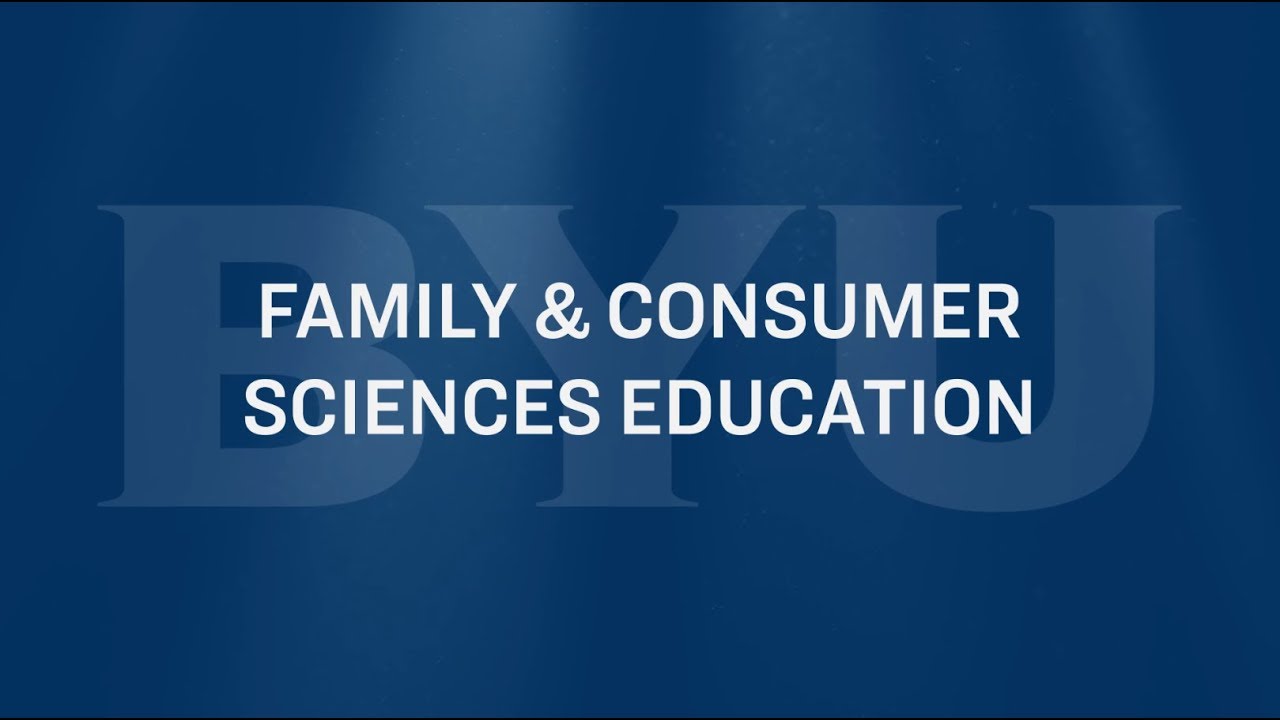 Family & Consumer Sciences Education Major Snippet