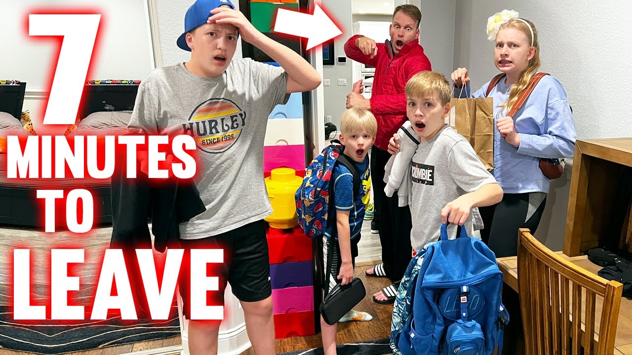 7 MINUTES TO LEAVE!!! Surprise Trip to the San Diego Zoo!