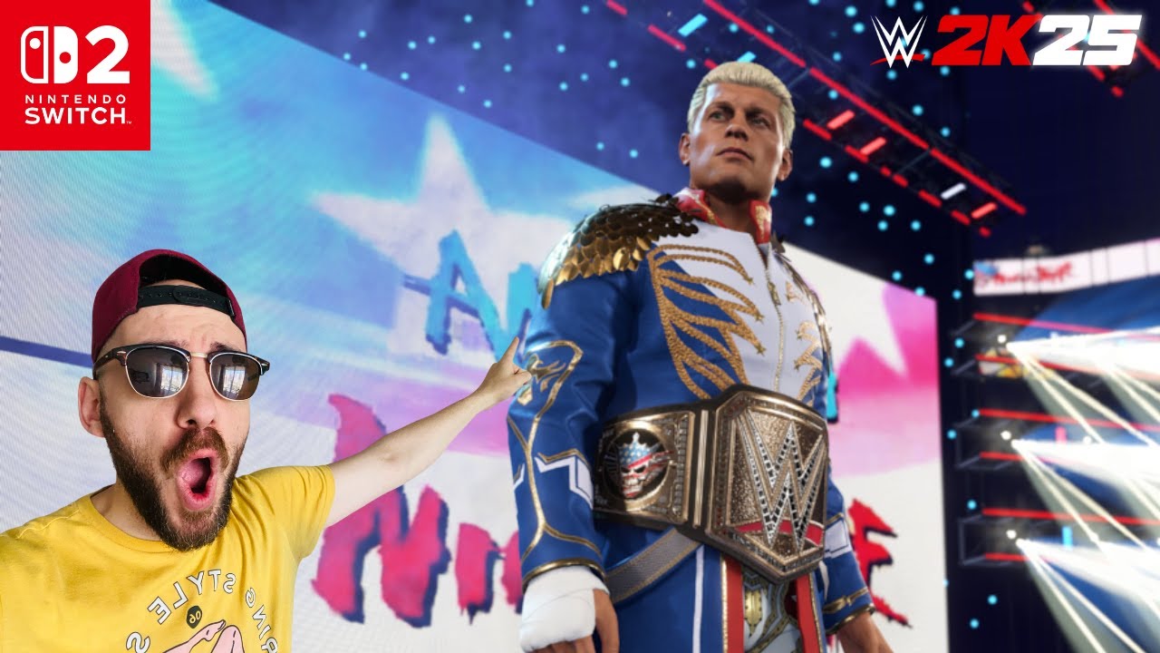 Probando WWE 2K25 en Nintendo Switch 2 🤼&zwj;♂️