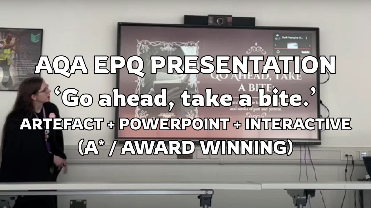 A* EPQ PRESENTATION | AWARD WINNING | STUDENT OF THE YEAR 2023 | AQA EXEMPLAR | JESS BJORGMAN