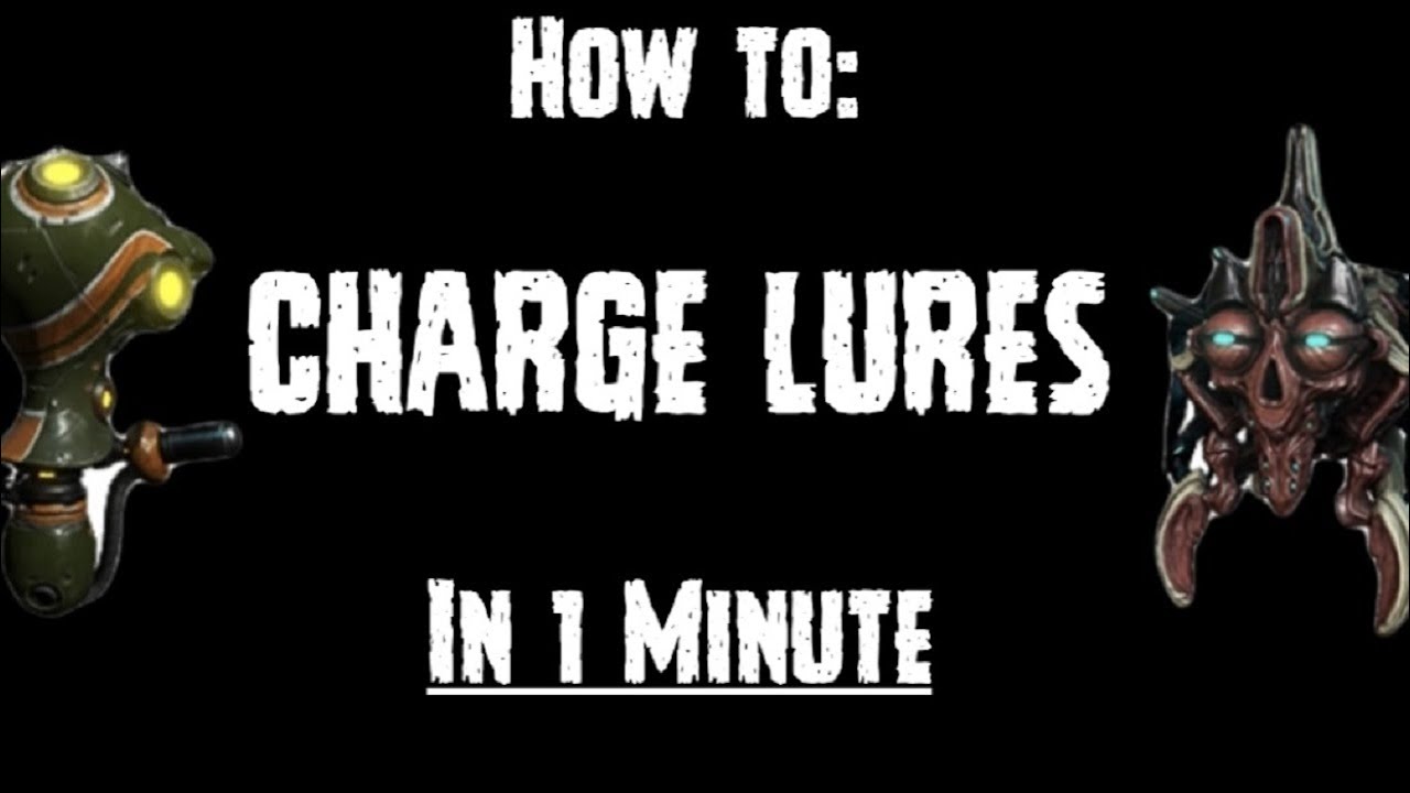 How to | Charge Lures | in 1 min