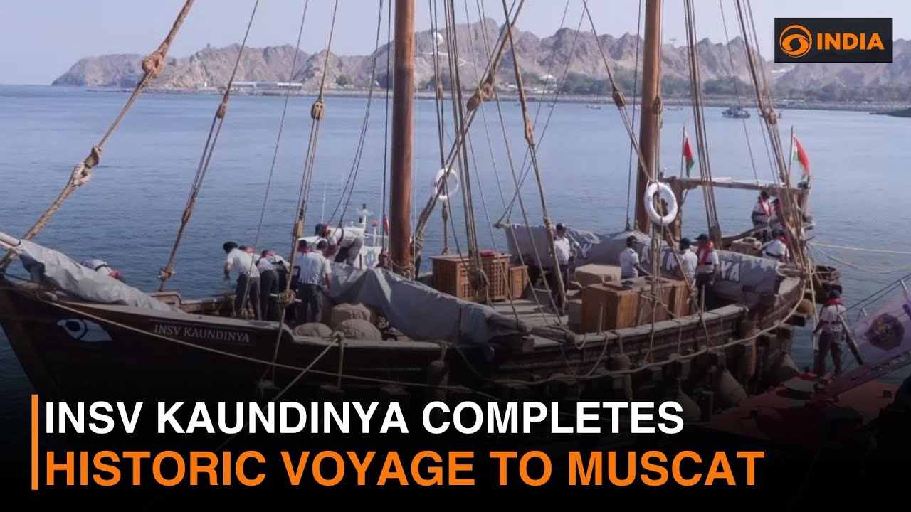 INSV Kaundinya Completes Historic Voyage to Muscat & more news | DD India Live | 6 PM IST