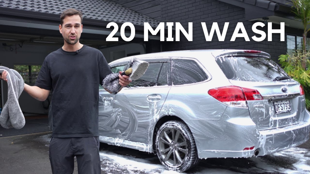 The fastest way to wash a car for $180