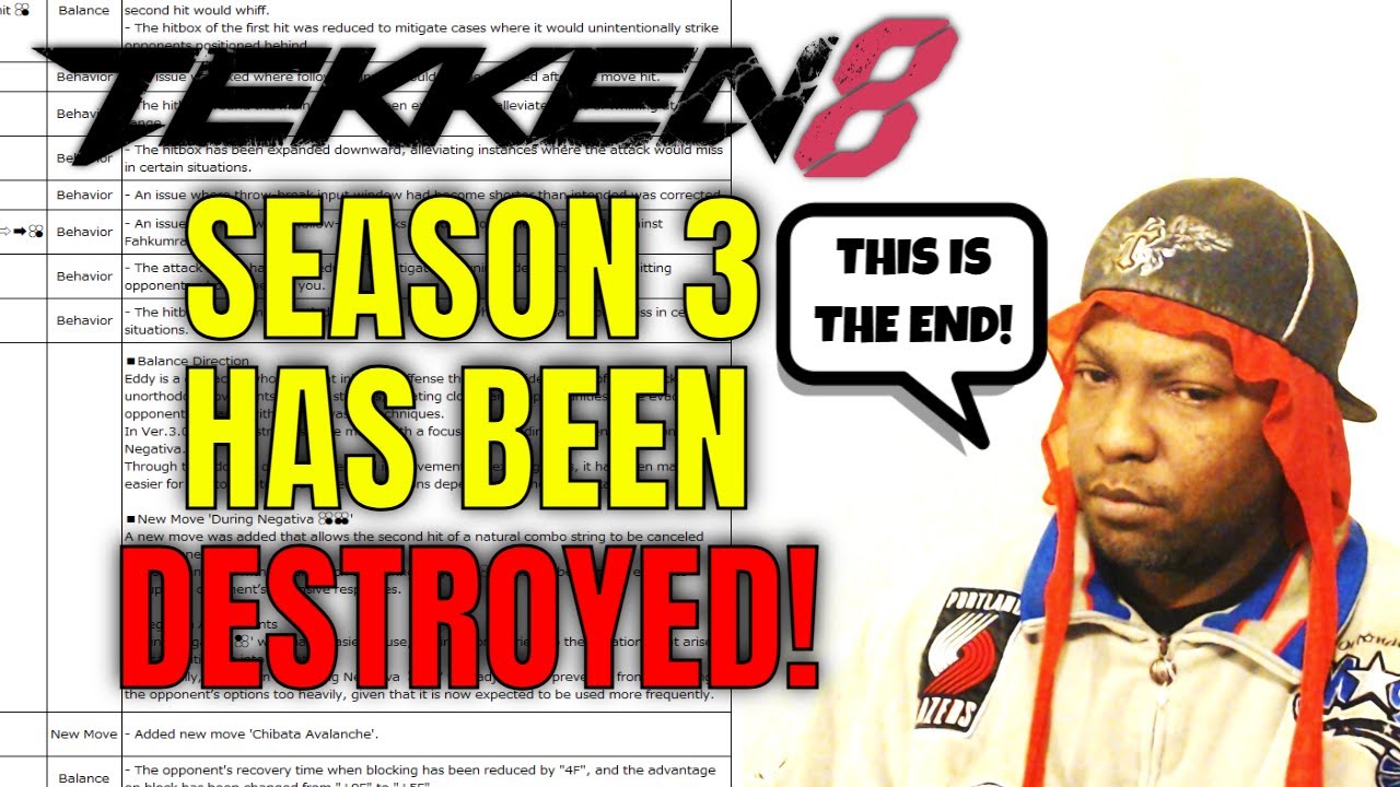 TEKKEN 8 SEASON 3 HAS JUST BEEN DESTROYED! (Rant)