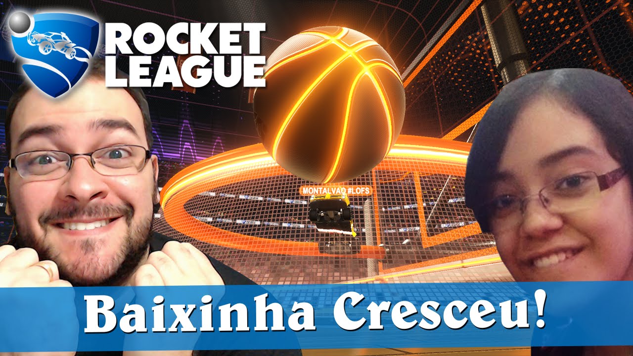ROCKET LEAGUE: SHORT GIRL GROWING UP A LOT IN BASKETBALL