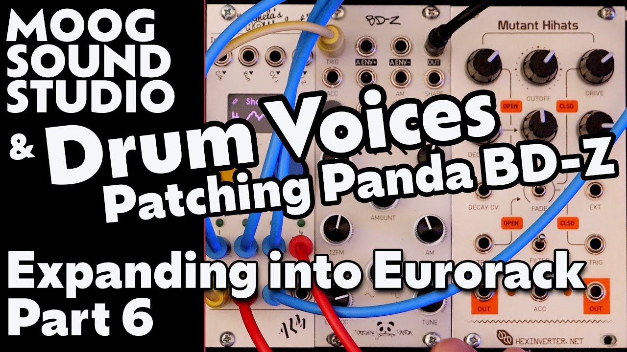 Patching Panda BD-Z | Adding Drum Voices | Expanding The Sound Studio | Part 6