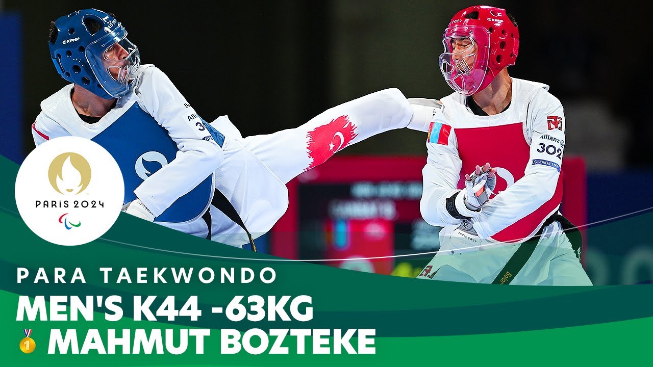 🥋 Golden Victory for Turkey’s Mahmut Bozteke – Men’s K44 -63Kg | Paris 2024 🏆