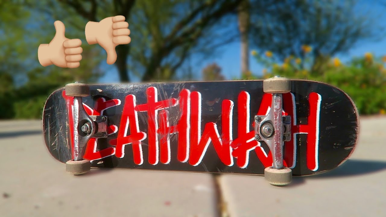 Deathwish Skateboard Review!