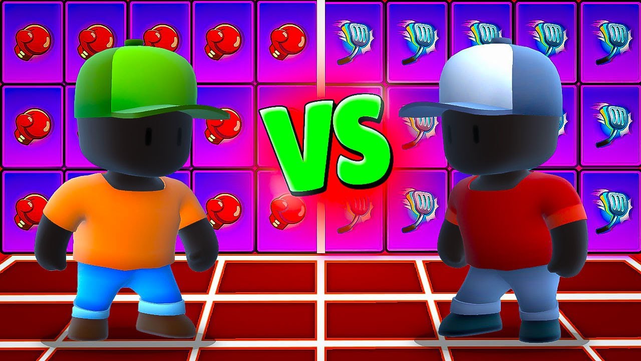 SOCO vs ESPÁTULA no STUMBLE GUYS! qual a  HABILIDADE é MELHOR?