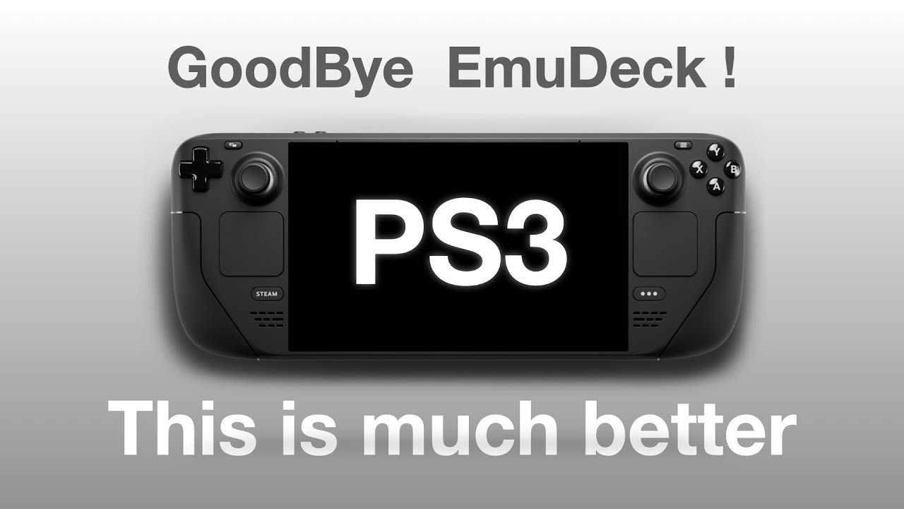Every Steam Deck Should Setup PS3 Emulator THIS WAY !