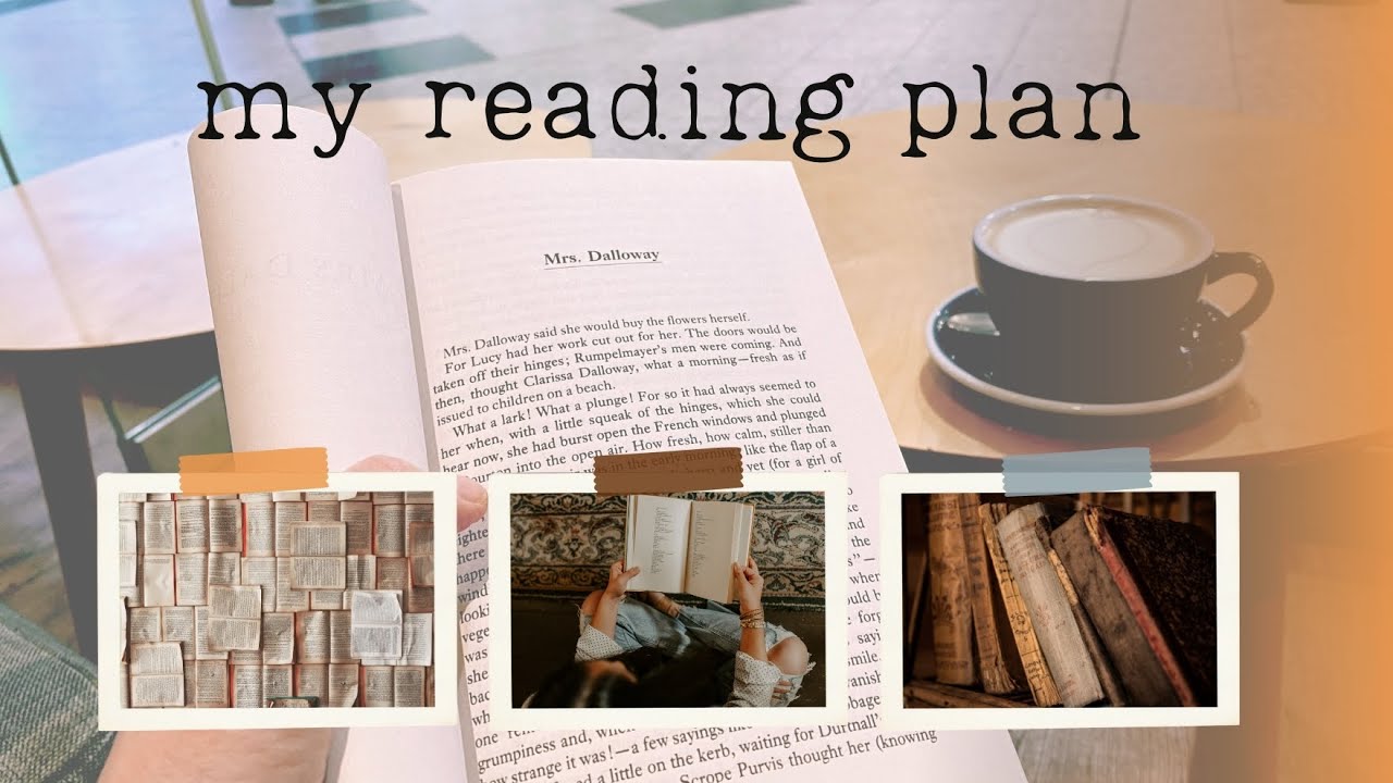 my literature reading plan | authors, books and theory