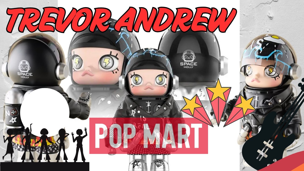 Mega Space MOLLY x Trevor Andrew 400% | Limited Art Toy You Need to See