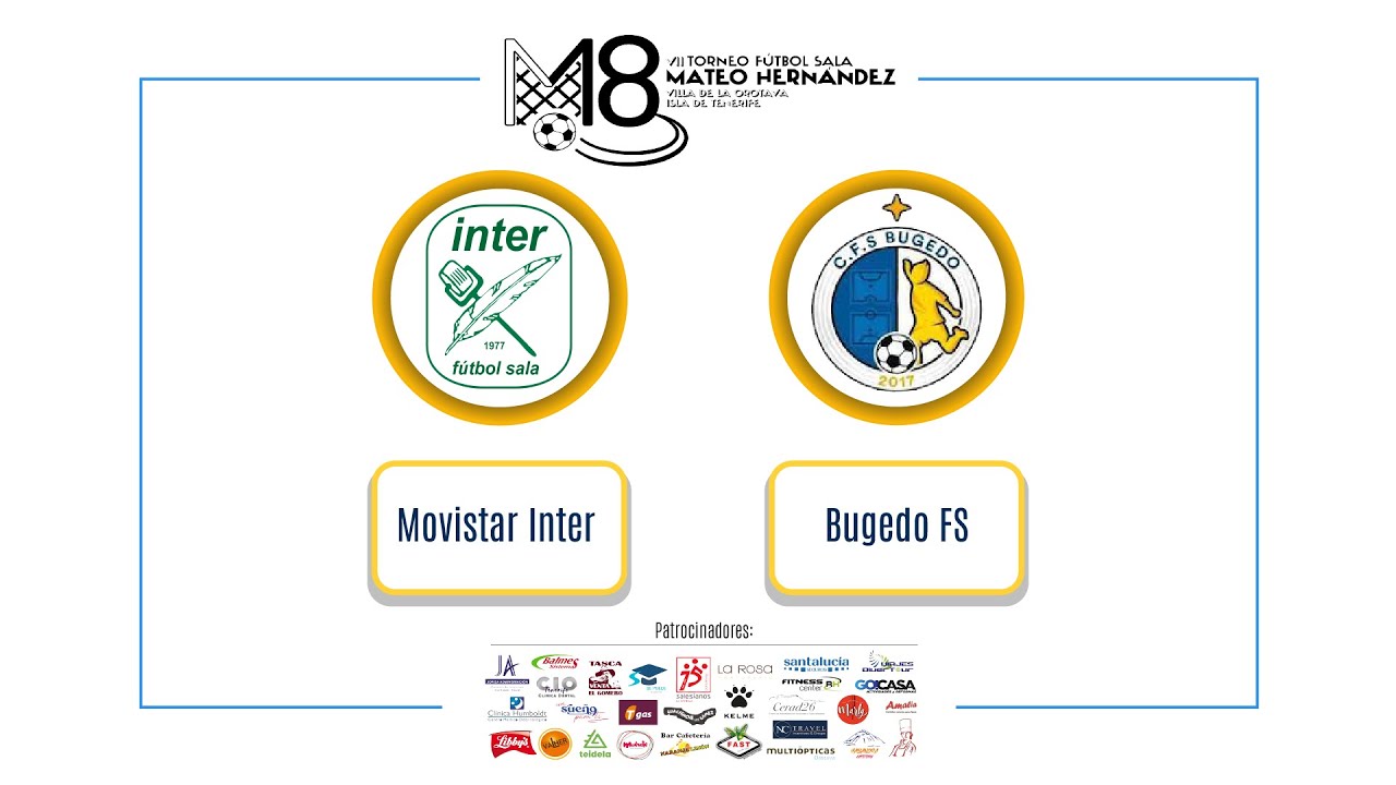 MOVISTAR INTER VS BUGEDO FS | VII TORNEO MATEO HERNANDEZ 2024 | Tercer día