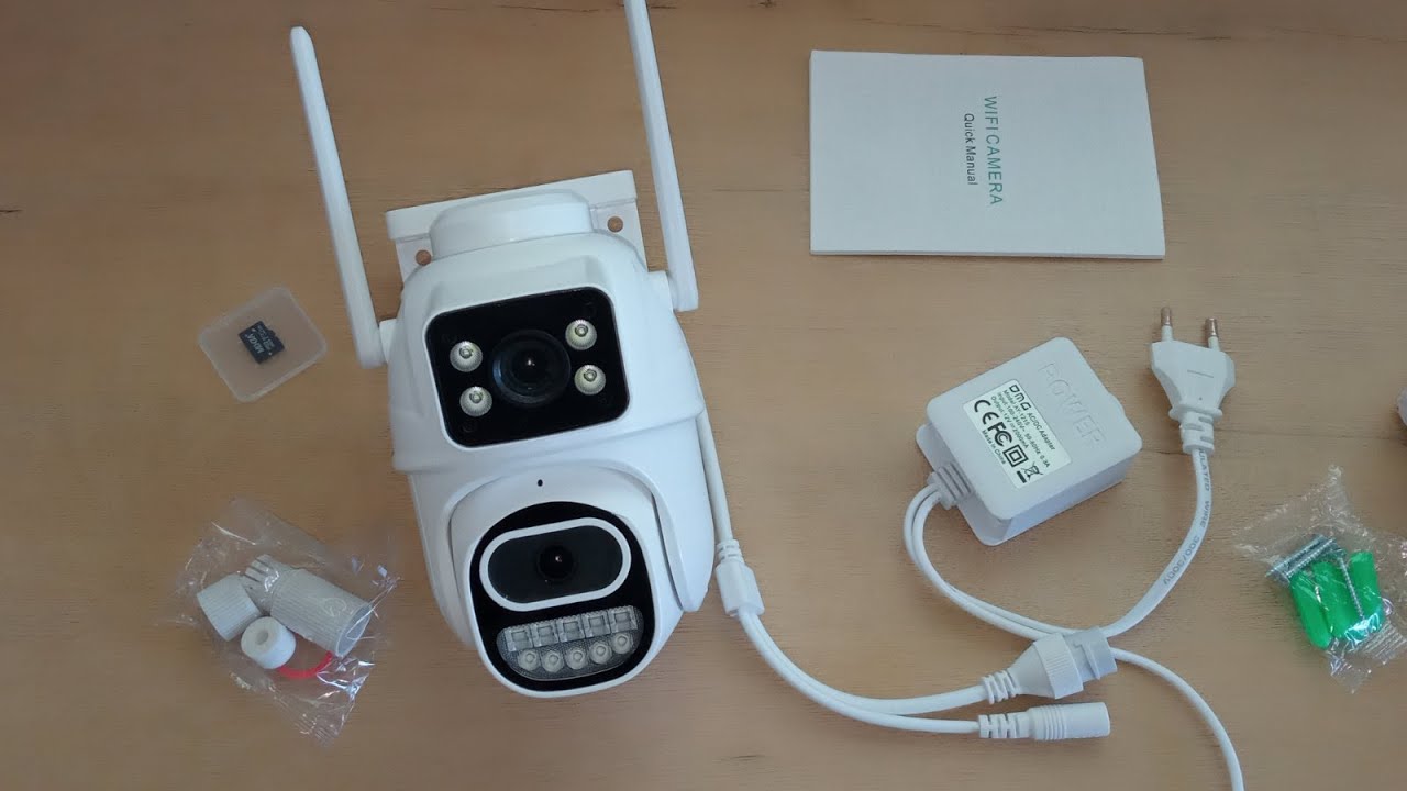 Новая бюджетная Wi-fi камера с двумя объективами Anbiux A33. Полный обзор.