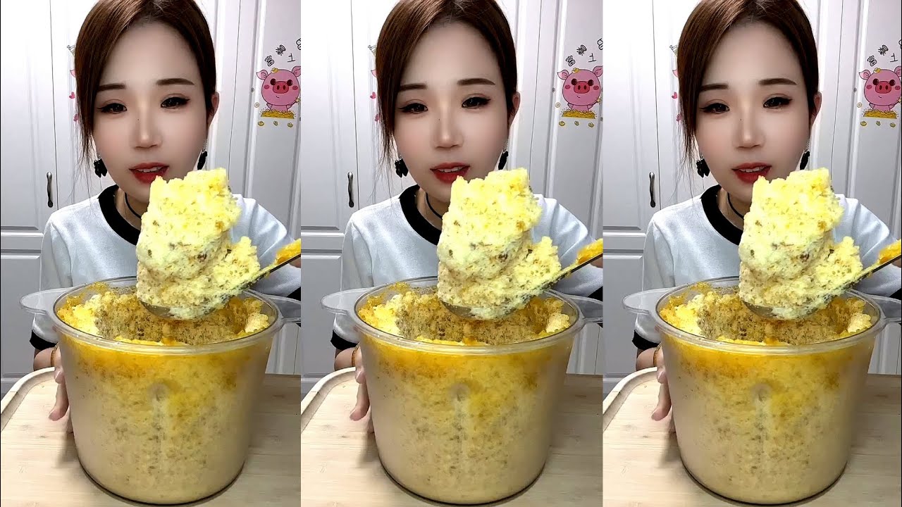 ASMR SHAVED ICE EATING YY