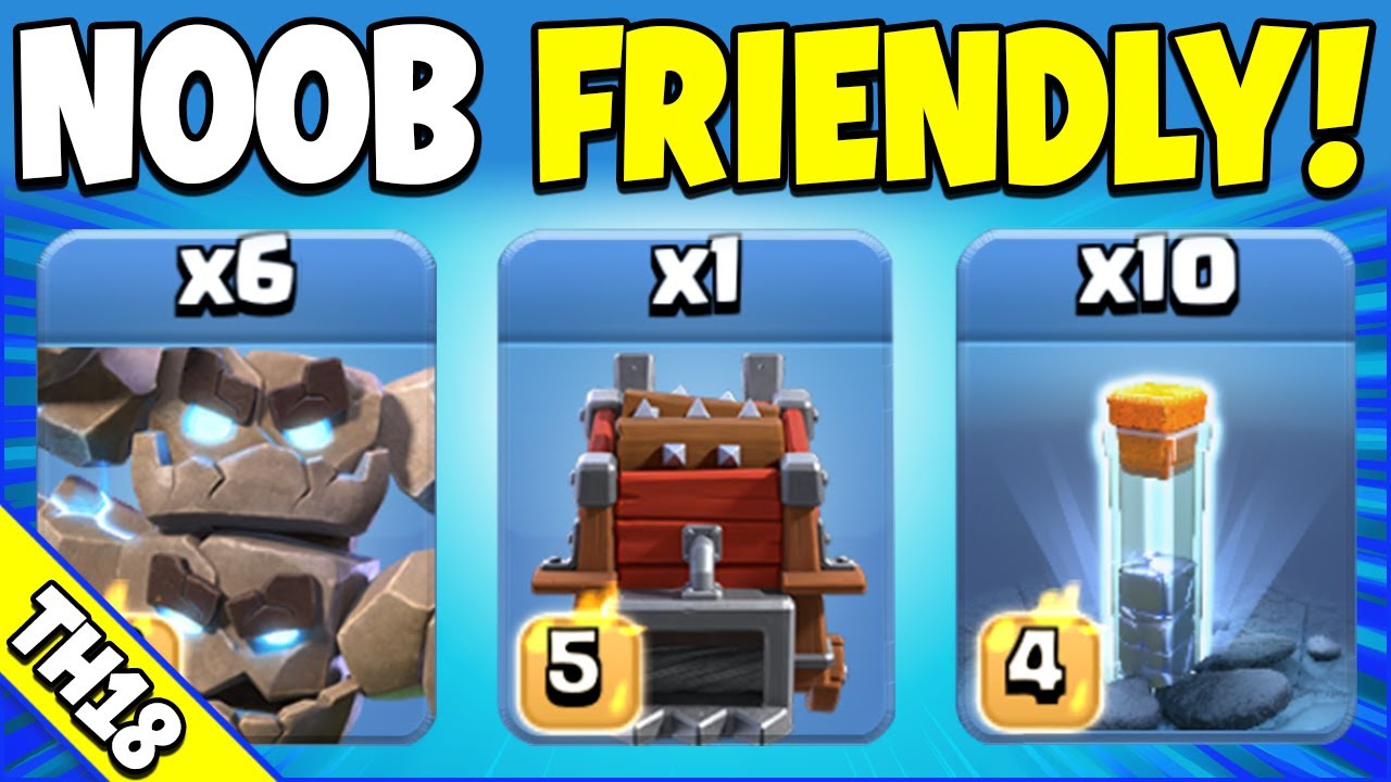 Easy LEGEND LEAGUE Attack for 3 Stars! Best TH18 Attack Strategy (Clash of Clans)
