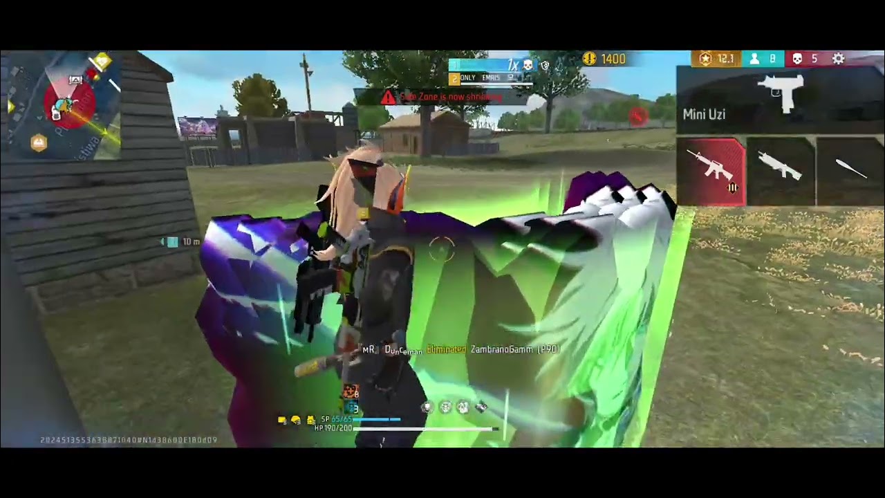FEE FIRE DUO RANKED FULL GAMPLAY