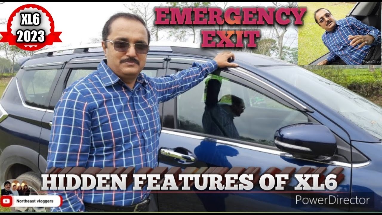 Emergency Exit & Other Hidden Features of Maruti Suzuki XL6 2023 Model | #northeast_vloggers