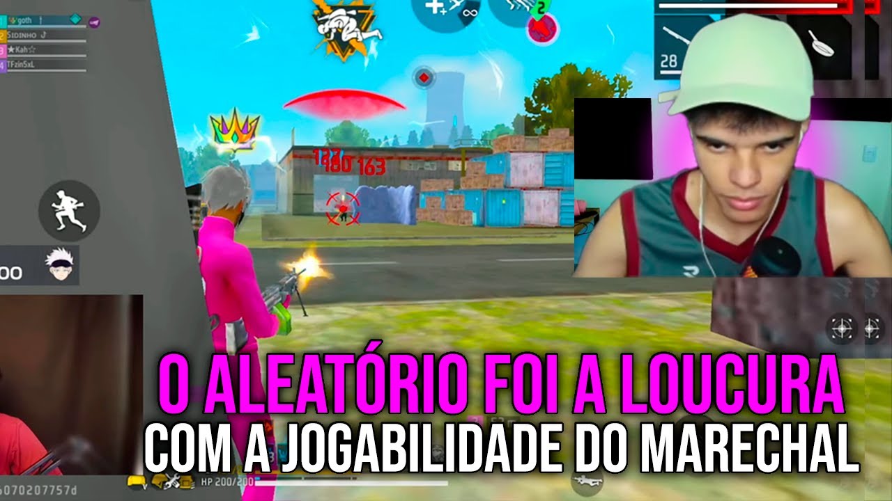 O ALEATÓRIOS FOI A LOUCURA  COM - A JOGABILIDADE DO MARECHAL
