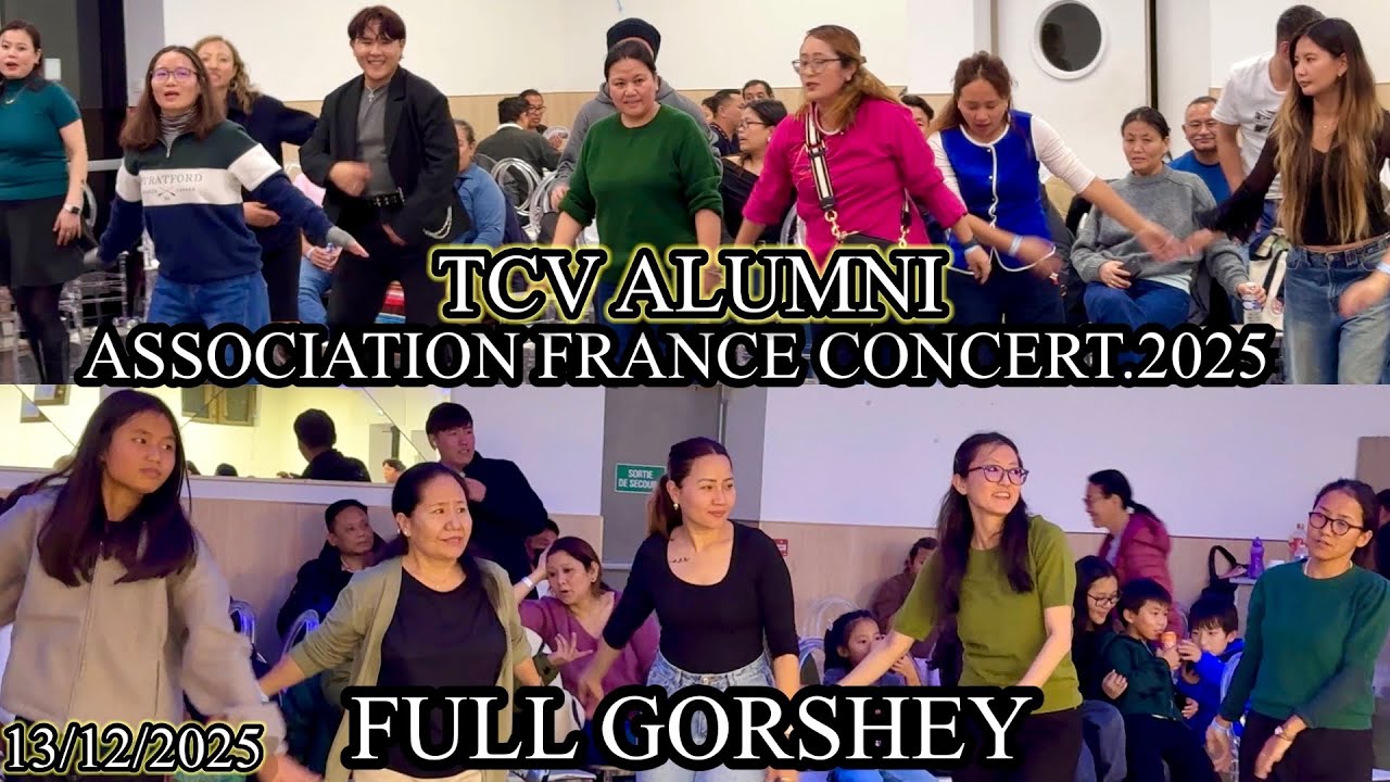 TCV ALUMNI ASSOCIATION FRANCE CONCERT 2025 FULL GORSGEY PART || France TCV Concert Fund Raising.
