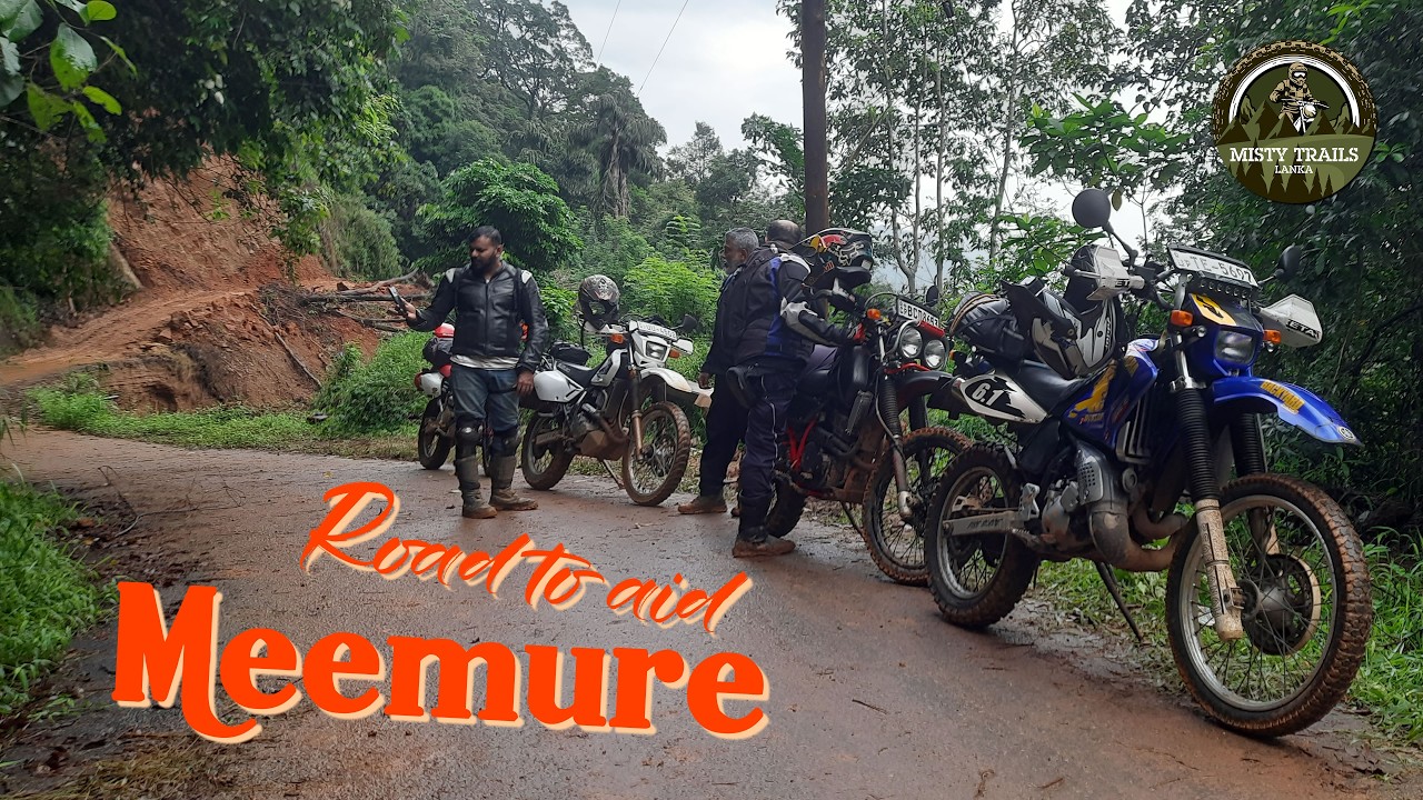 Road to aid Meemure | Off-Road Sri Lanka 🇱🇰 | Misty Trails Lanka