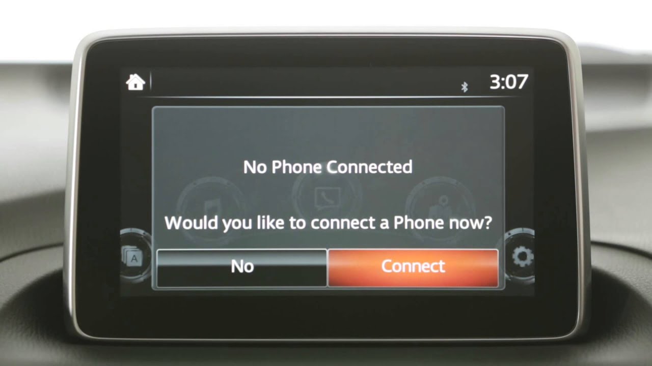 How To pair a phone via Bluetooth (MZD Connect)