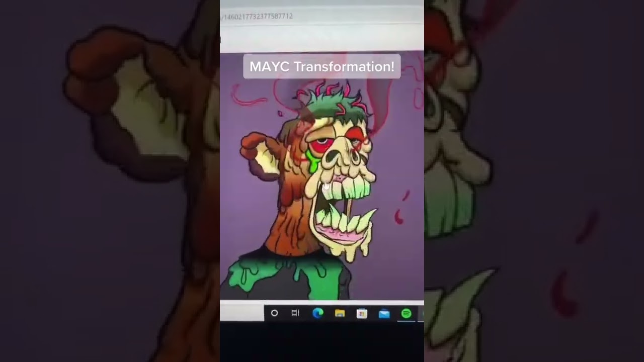 MAYC transformation with Hot Girls of crypto - Crypto Nft explained #shorts #crypto #nfts