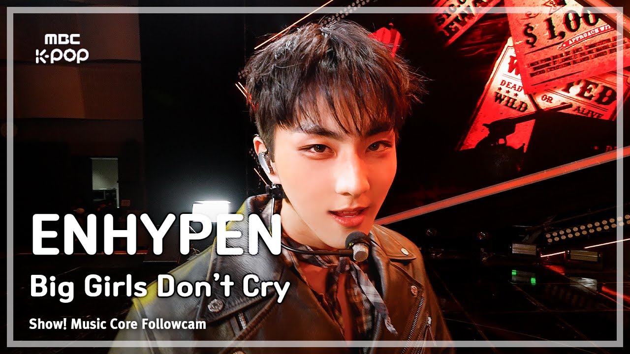 [#음중팔로우캠4K] ENHYPEN - Big Girls Don’t Cry | 쇼! 음악중심 | MBC260124방송