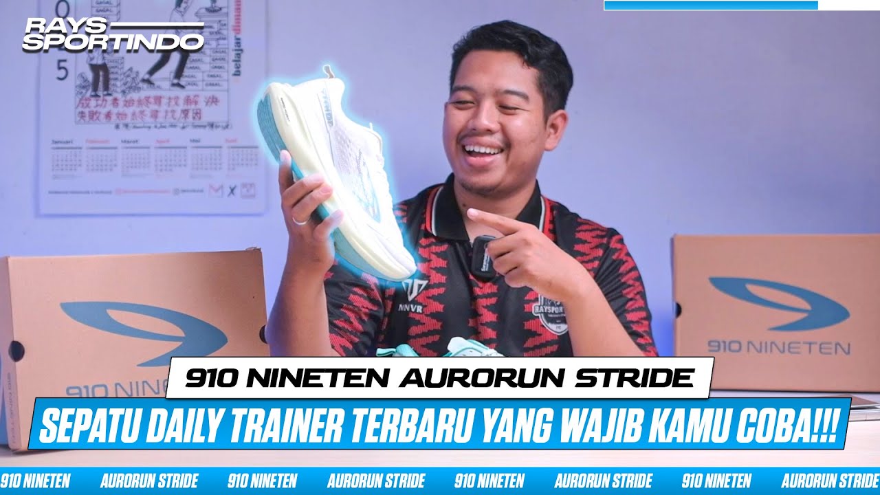 OUTSOLE TERBARU YANG RINGAN DAN BOUNCY! REVIEW NINETEN AURORUN STRIDE!