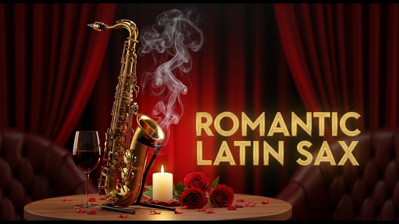 Romantic Latin Sax Bolero Night 🌙 | Música Suave para Dormir y Relajarse