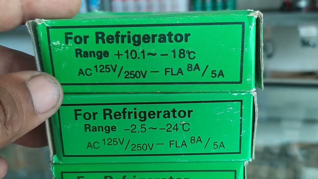 Cara mengganti thermostat freezer box