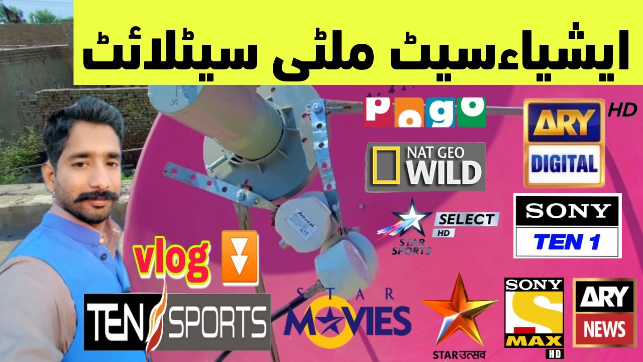 Asiasat 7 105.5e 4ft dish multi satellite setting Videocon st 88e NSS6 95e 1 dish