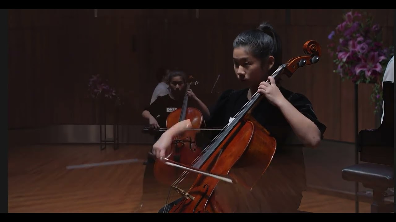 Bach 3rd suite Gigue