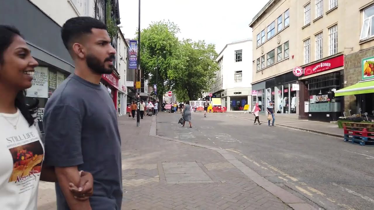 NORTHAMPTON walk OLD TOWN / TOWN CENTRE . MARKET SQUARE (June 2024)