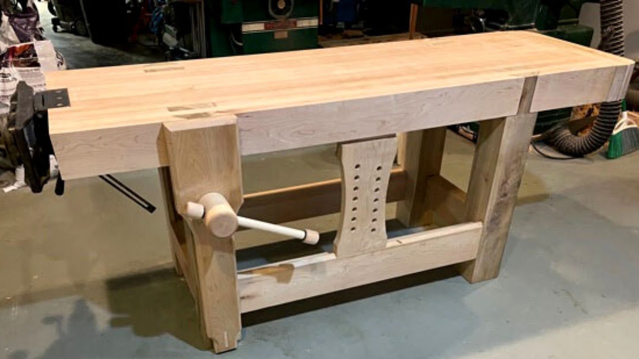 Comment fabriquer un établi en bois pour menuisier professionnel
