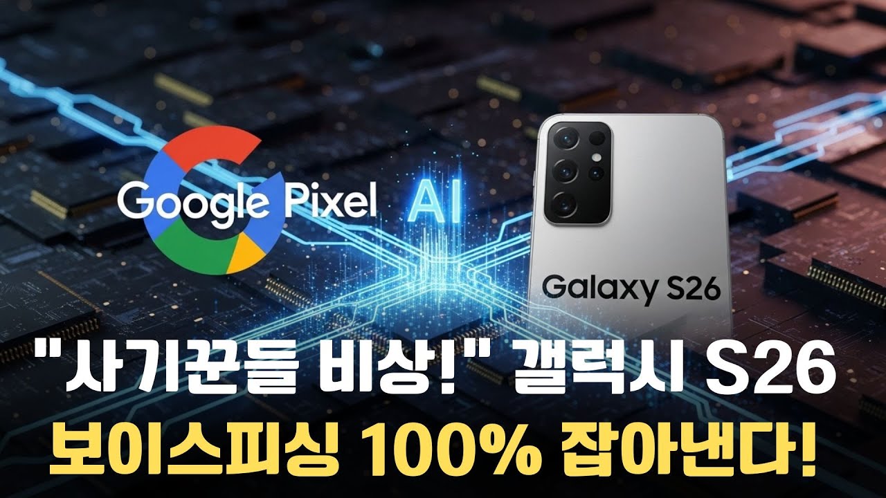 갤럭시 S26, 보이스피싱 끝났다! 구글의 '역대급 필살기' 탑재 확정