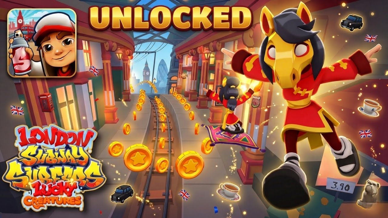 Unlock Horse | Season Hunt Reward | Subway Surfers London Lucky Creatures 2026 🍀