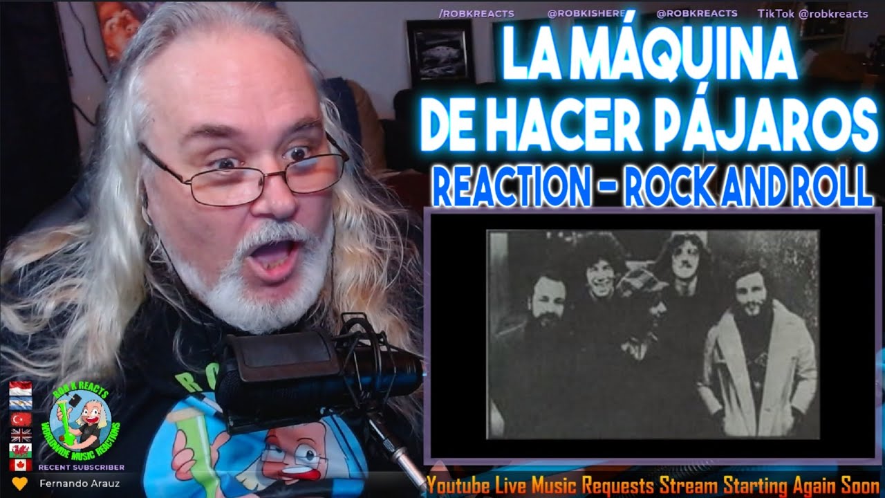 La Máquina de Hacer Pájaros Reaction - Rock and roll - First Time Hearing - Requested