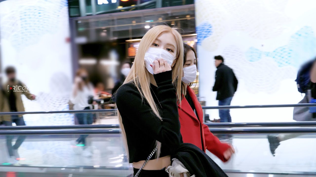 200221 BLACKPINK ROSÉ 블랙핑크 로제 출국 Departure 직캠