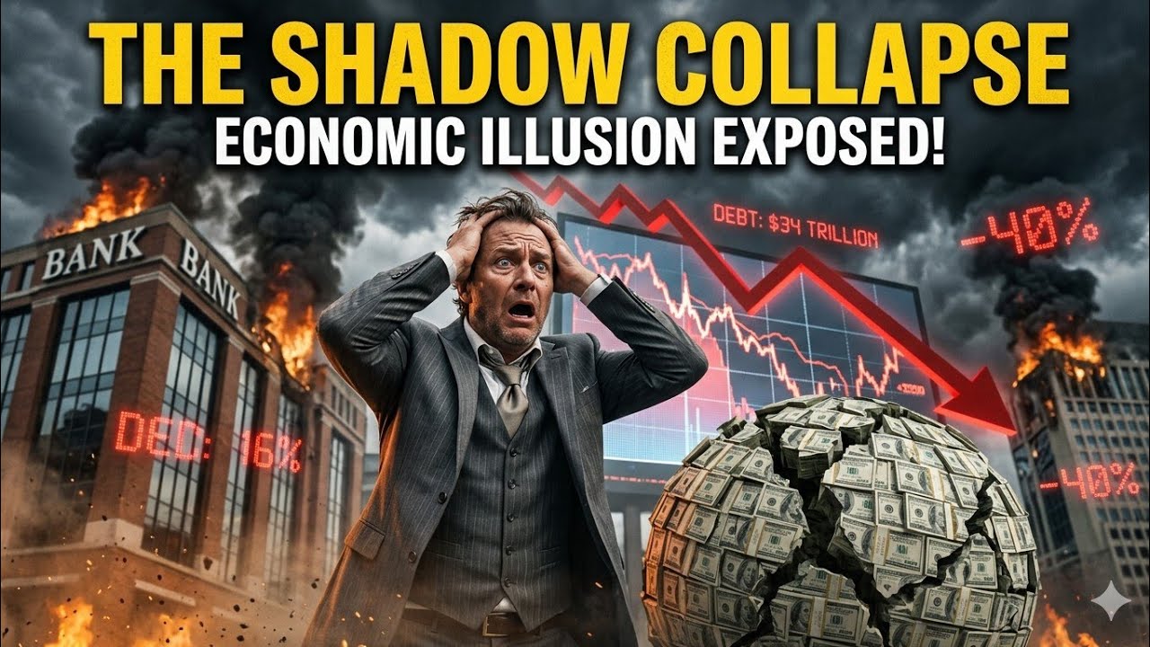 🚨 The Shadow Collapse: Unmasking the Global Economic Illusion