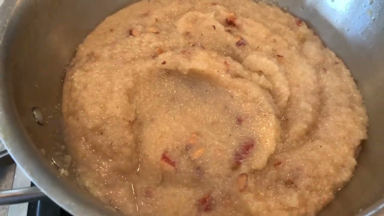 Cream of Rice Halwa - Gluten free , Milk Free @ the turmeric club