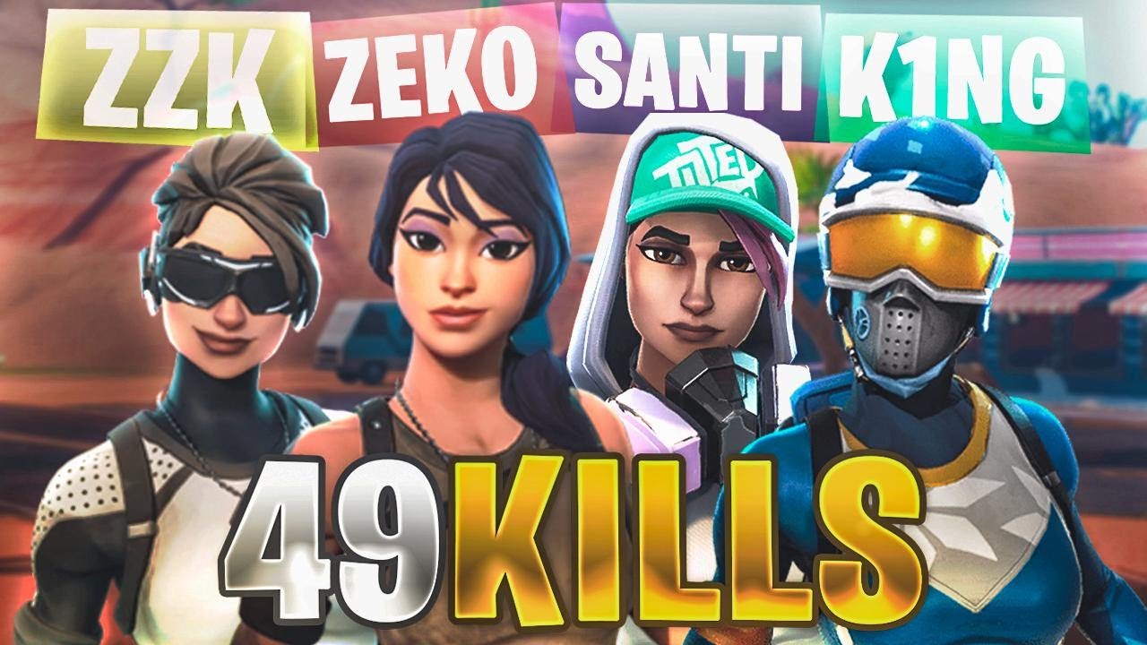 49 KILLS! RECORD SQUAD POP UP ARGENTINO | ft santidead zzk y king