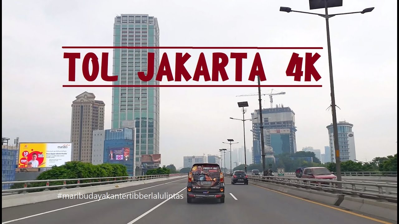 DRIVING AROUND ~ from JAGORAWI - JAKARTA INNER RING ROAD - JANGER TOLL ROAD ~ EXIT KEBON JERUK