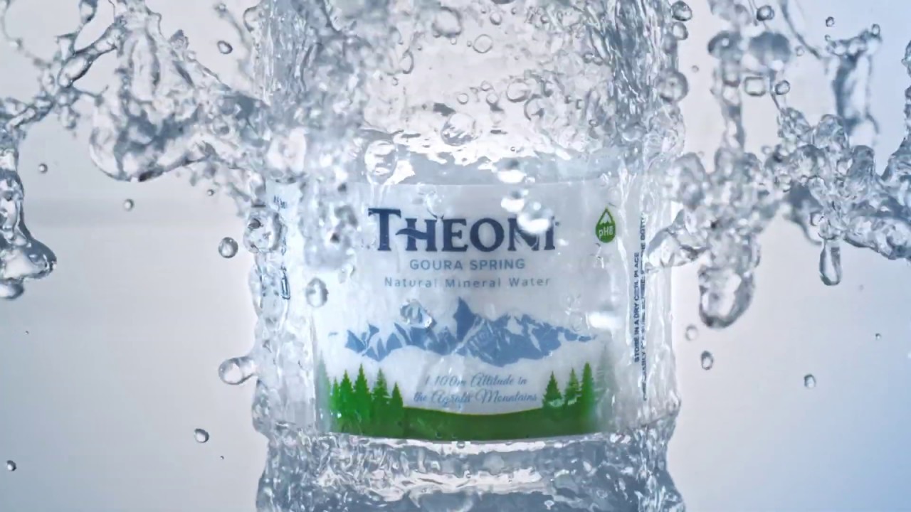 THEONI Natural Mineral Water. It&rsquo;s here to rock the boat!
