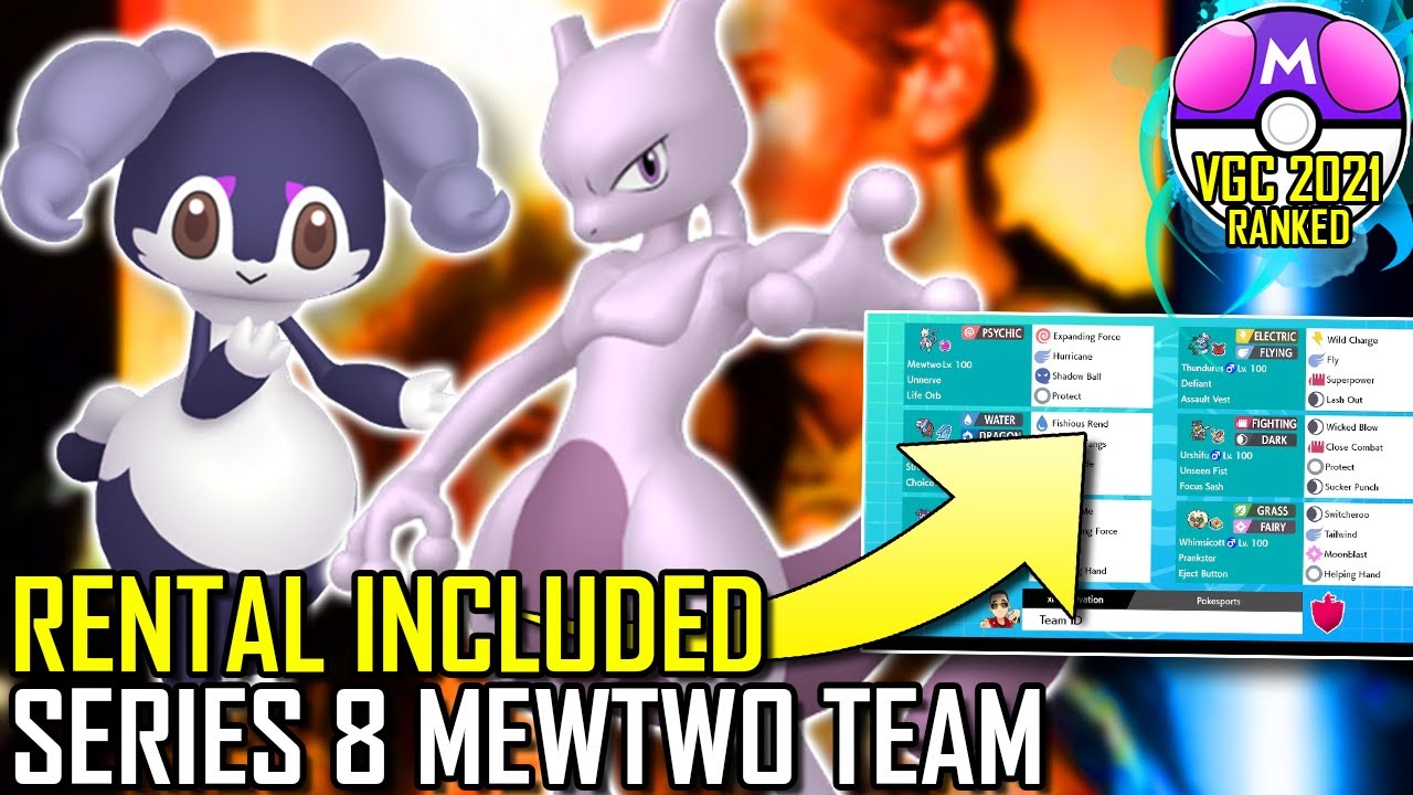 SERIES 8 MEWTWO TEAM | VGC 2021 | Pok&eacute;mon Sword & Shield - Pok&eacute;sports