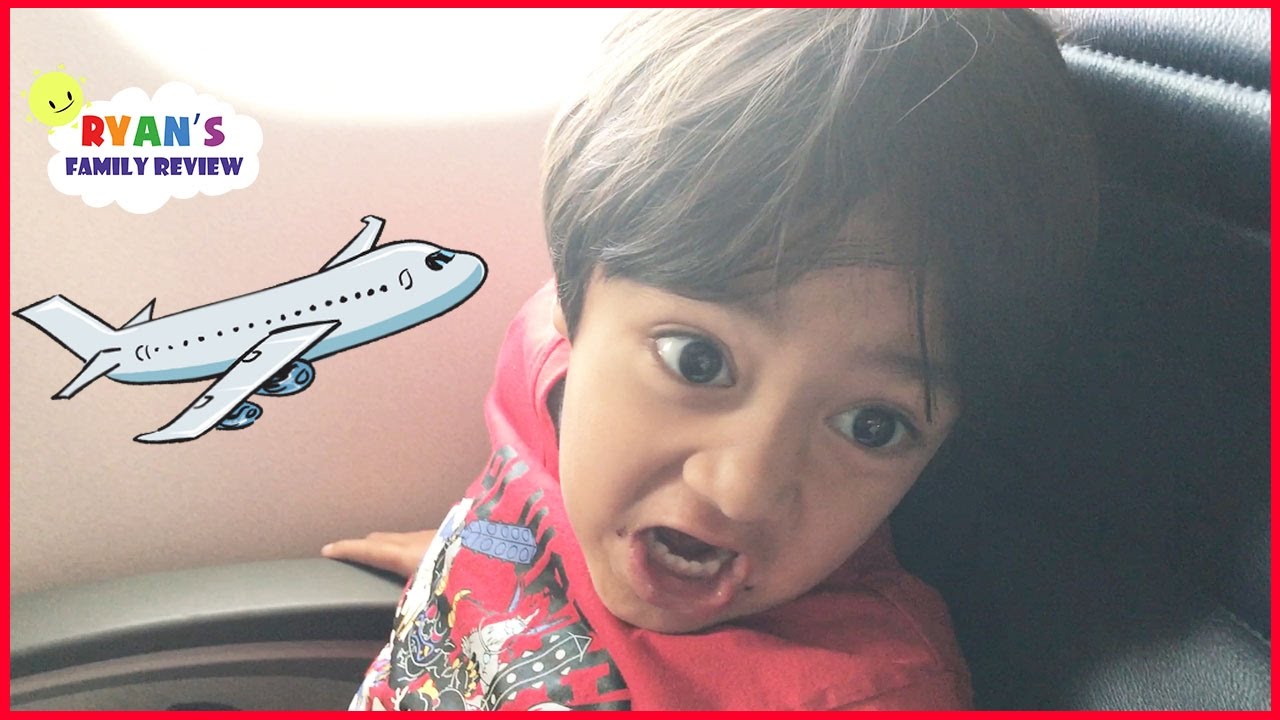 Family Fun Vacation! Kid React Airplane Trip to NYC Hotel Tour! Ryan's Family Review Vlog