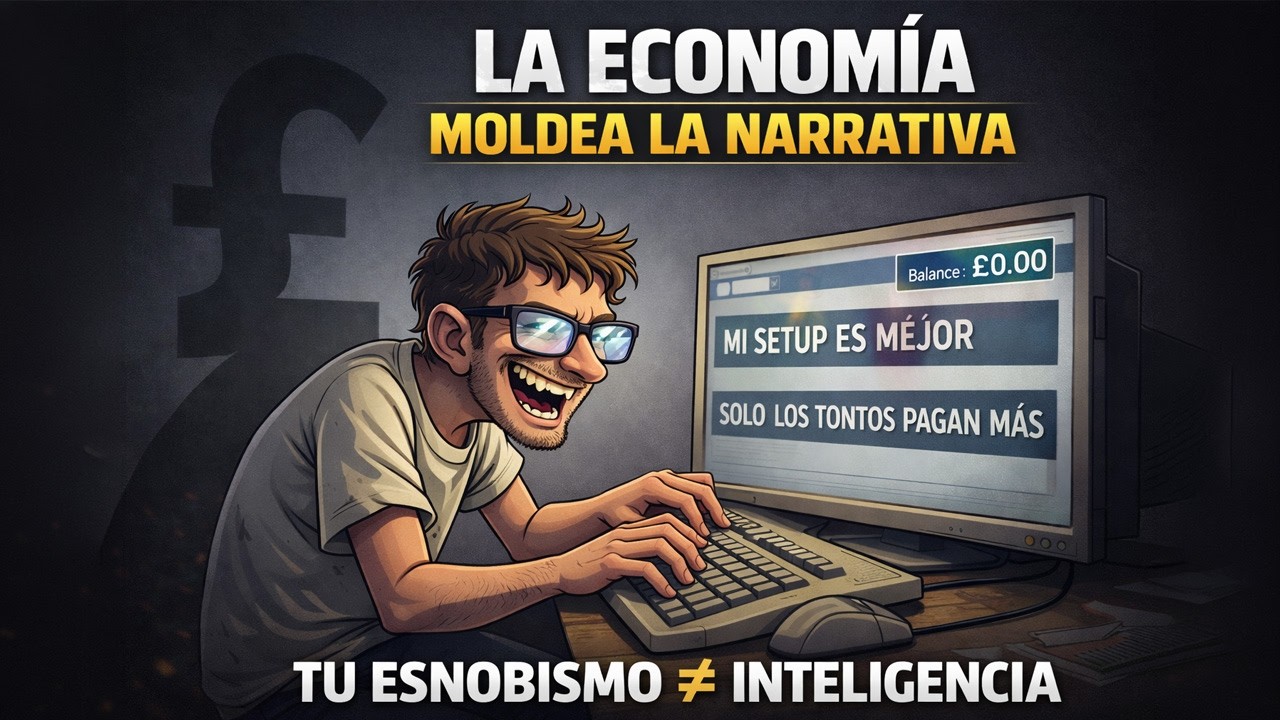 El esnobismo tecnológico no es elitismo… es inseguridad económica disfrazada